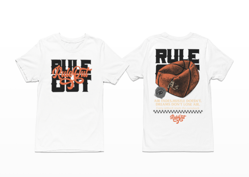 Koszulka męska Rule Out koszykówka streetwear hustle dreams 4