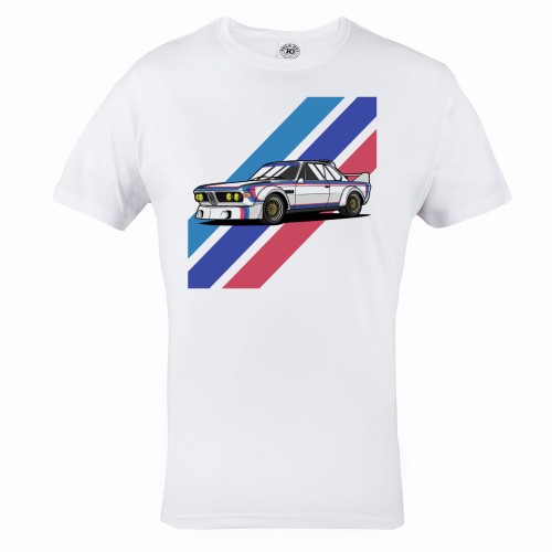 KOSZULKA BAWEŁNIANA MOTORYZACYJNA BMW E9 CSL 230 