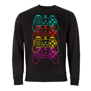 MĘSKA BLUZA DLA GRACZA GAMINGOWA VIDEO GAMES PADY PLAY STATION