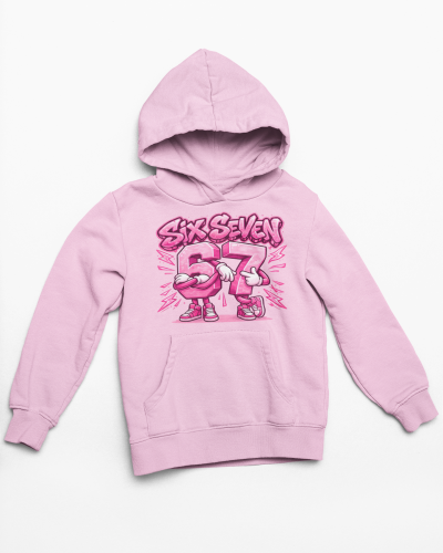 Bluza dziecięca Six Seven 67 Brainrot – modna bluza z kapturem dla dziecka 2