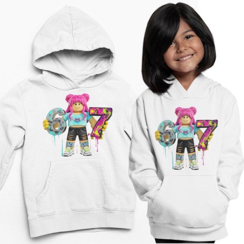 Bluza dziecięca z nadrukiem 67 Six Seven Roblox – wygodna bluza dla dzieci 1
