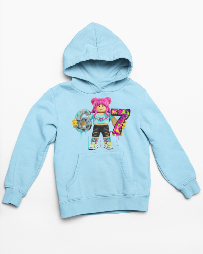 Bluza dziecięca z nadrukiem 67 Six Seven Roblox – wygodna bluza dla dzieci 4