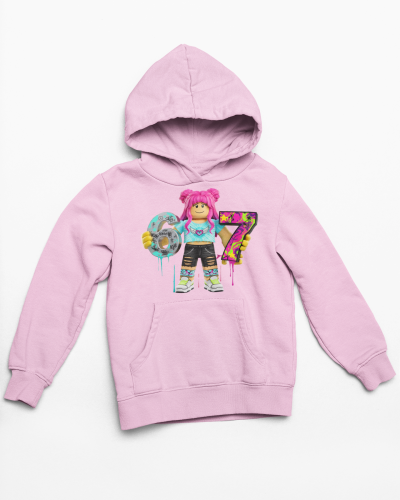 Bluza dziecięca z nadrukiem 67 Six Seven Roblox – wygodna bluza dla dzieci 7