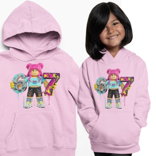 Bluza dziecięca z nadrukiem 67 Six Seven Roblox – wygodna bluza dla dzieci 8