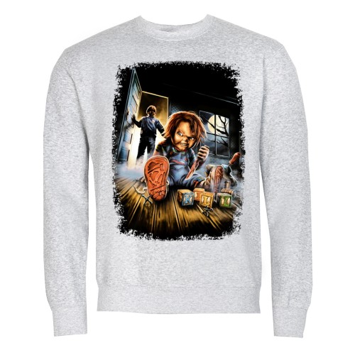 MĘSKA BLUZA FILMOWA NA HALLOWEEN HORROR CHUCKY