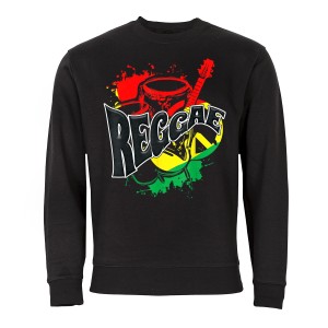  BLUZA MUZYCZNA REGGAE JAMAICA RASTA INSTRUMENTY