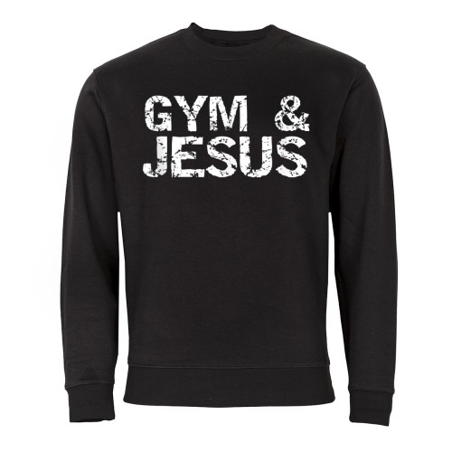 MĘSKA BLUZA NA SIŁOWNIĘ GYM TRENING GYM AND JESUS