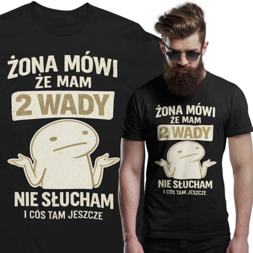 Śmieszna koszulka dla męża – zabawny prezent na Dzień Mężczyzny