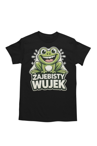 Koszulka męska „Żajebisty Wujek” – śmieszna koszulka na prezent dla wujka 2