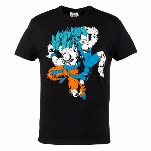 KOSZULKA DRAGON BALL SUPER GOKU VEGETA SSJ BLUE 69 