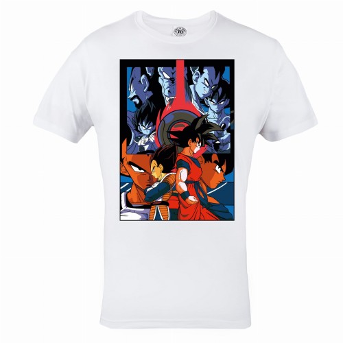 KOSZULKA SUPER DRAGON BALL VEGETA GOKU BARDOCK 72 