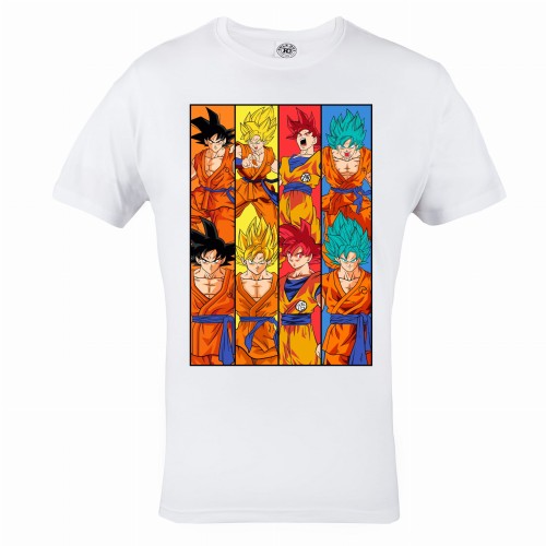 KOSZULKA DRAGON BALL GOKU GOKU SSJ RED BLUE 73