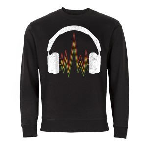 BLUZA MUZYCZNA REGGAE JAMAICA RASTA SŁUCHAWKI