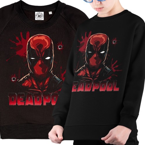 DZIECIĘCA BLUZA Z NADRUKIEM MARVEL DEADPOOL