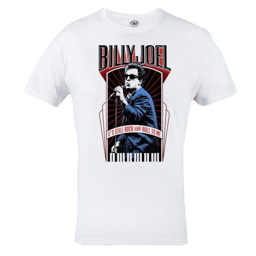  KOSZULKA MUZYCZNA DLA MUZYKA BILLY JOEL ROCK&ROLL 