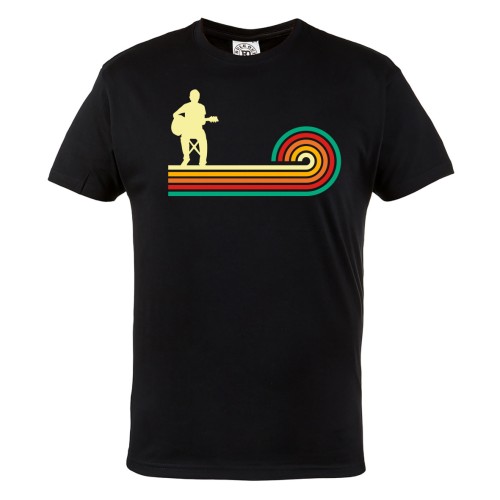  KOSZULKA MUZYCZNA DLA MUZYKA GITARZYSTA I GITARA 