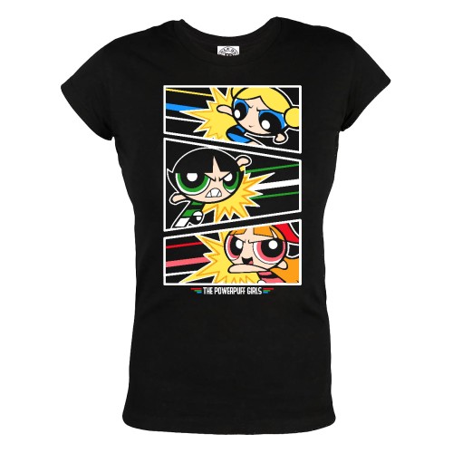 DAMSKA KOSZULKA ATOMÓWKI ANIMACJA THE POWERPUFF GIRLS BÓJKA BAJKA BRAWURKA