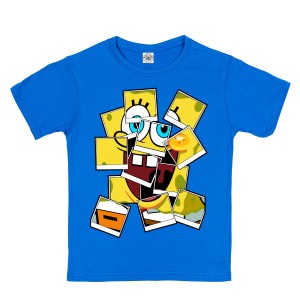 DZIECIĘCA KOSZULKA BAWEŁNIANA BAJKA SPONGEBOB