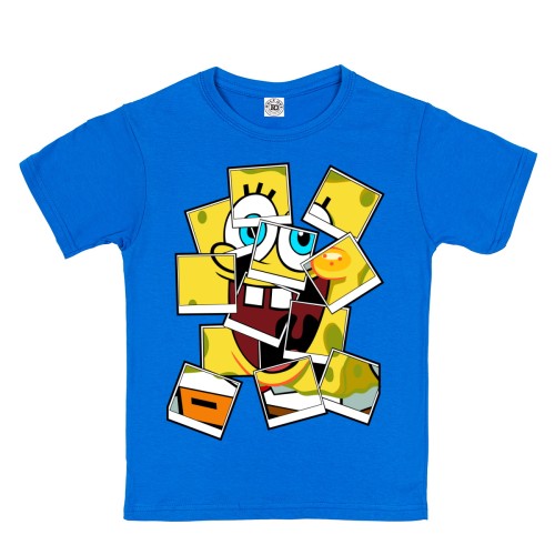 DZIECIĘCA KOSZULKA BAWEŁNIANA BAJKA SPONGEBOB 