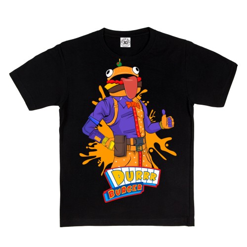 DZIECIĘCA KOSZULKA GRA FORTNITE DURR BURGER