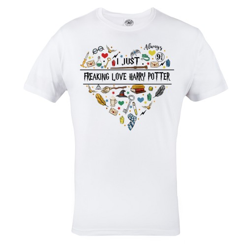 DZIECIĘCA KOSZULKA FILMOWA HARRY POTTER I JUST LOVE HARRY POTTERS 