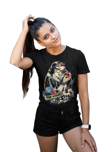 DAMSKA KOSZULKA KSIĘŻNICZKA KRÓLEWNA ŚNIEŻKA FEAR THE FAIREST