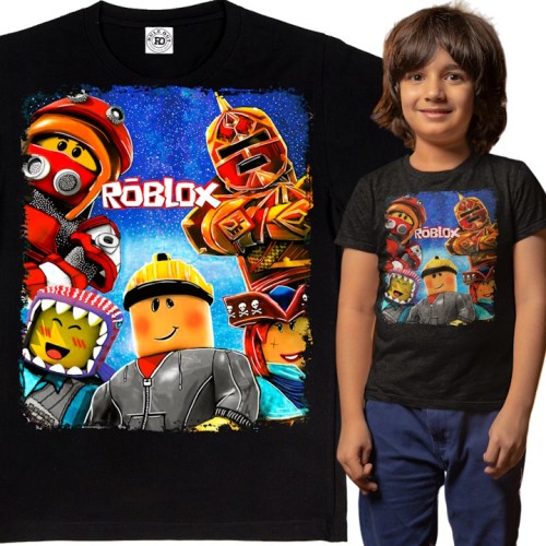 DZIECIĘCA BAWEŁNIANA KOSZULKA NA PREZENT GRA ROBLOX