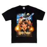  DZIECIĘCA KOSZULKA FILMOWA HARRY POTTER KAMIEŃ FILOZOFICZNY HOGWART DUMBLEDORE