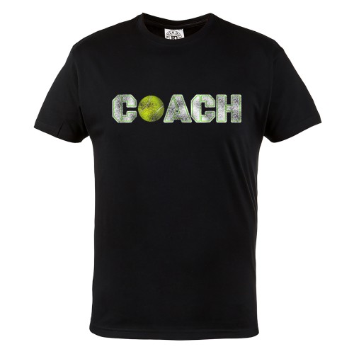  MĘSKA KOSZULKA TENIS TENISOWA TENNIS COACH TRENER 