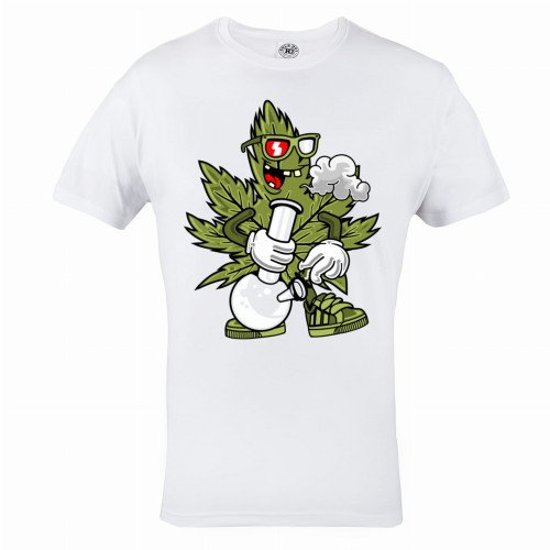 KOSZULKA MARIHUANA ZIOŁO GANDZIA WEED LIŚĆ Z BONGO 41 