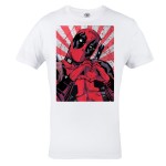  MĘSKA KOSZULKA BAWEŁNIANA DLA FANA DEADPOOL MARVEL