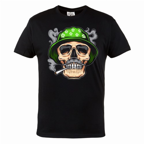 KOSZULKA MARIHUANA ZIOŁO CZACHA Z JOINTEM 44 