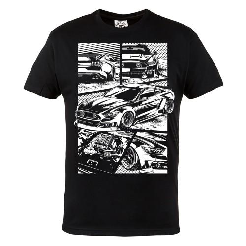 KOSZULKA MOTORYZACYJNA FORD MUSTANG S550 211 