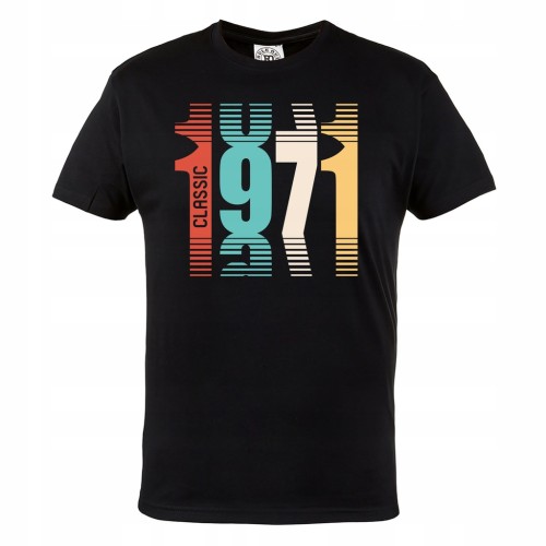 MĘSKA KOSZULKA NA URODZINY CLASSIC 1971 