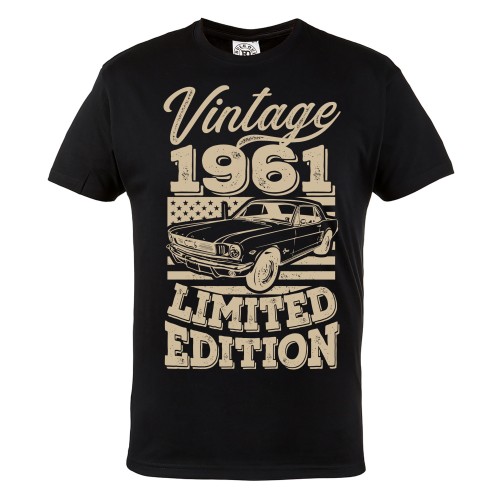  MĘSKA KOSZULKA NA URODZINY VINTAGE 1961