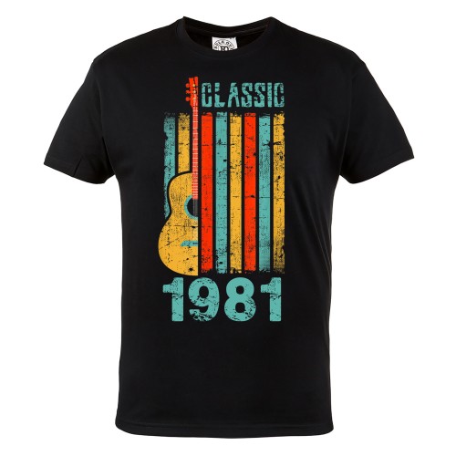 MĘSKA KOSZULKA NA URODZINY CLASSIC 1981