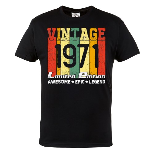 KOSZULKA PREZENT NA URODZINY VINTAGE 1971