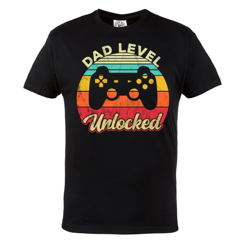 KOSZULKA NA DZIEŃ OJCA TATY DAD LEVEL UNLOCKED