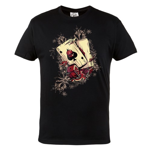 MĘSKA KOSZULKA POKER TEXAS HOLDEM PARA ASÓW