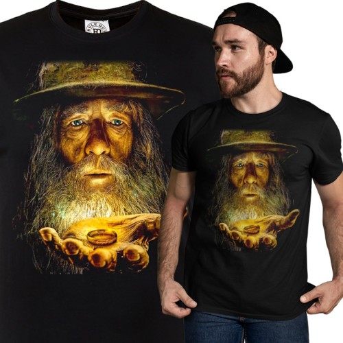 MĘSKA KOSZULKA FILMOWA WŁADCA PIERŚCIENI TSHIRT HOBBIT 