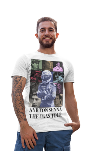 KOSZULKA WYŚCIGI F1 FORMUŁA 1 AYRTON SENNA