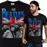  MĘSKA KOSZULKA MUZYCZNA THE BEATLES