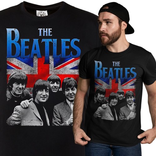  MĘSKA KOSZULKA MUZYCZNA THE BEATLES 