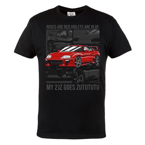  MĘSKA KOSZULKA MOTORYZACYJNA TOYOTA SUPRA POEMS