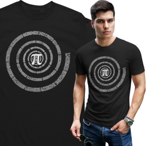 Koszulka męska matematyczna LOVE T-shirt Matematyka Wzory Geek Prezent