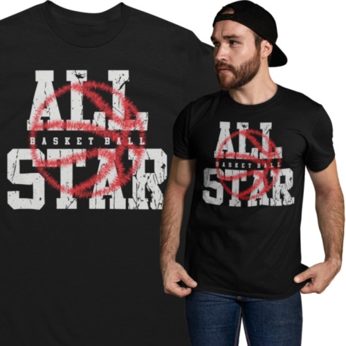 Męska koszulka koszykówka All Star basketball streetwear sport 