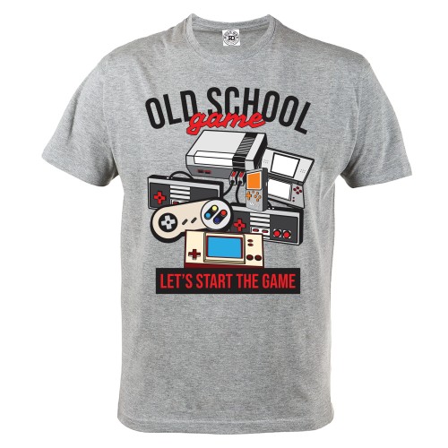 KOSZULKA DLA GRACZA KONSOLA OLD SCHOOL GRY VIDEO 