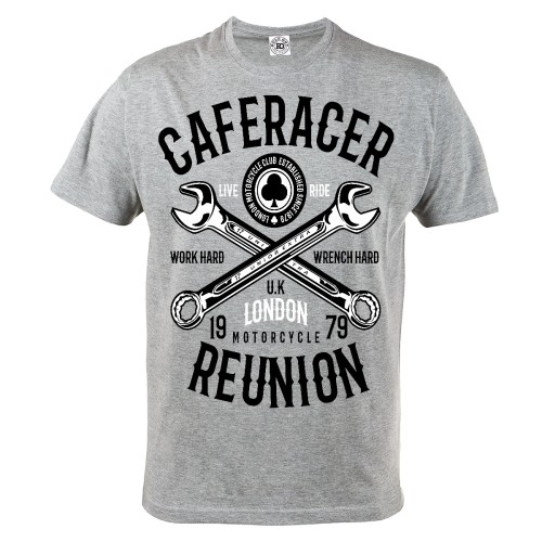 KOSZULKA MĘSKA CAFERACER REUNION