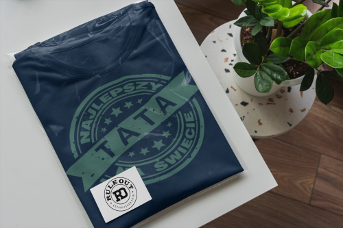 Piżama dla taty „Najlepszy Tata na świecie” – idealny prezent dla ojca, komplet nocny męski 4