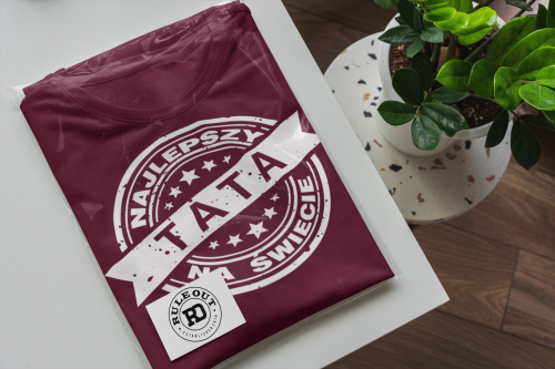 Śmieszna piżama dla taty „Najlepszy Tata na świecie” – prezent na Dzień Ojca komplet męski 4